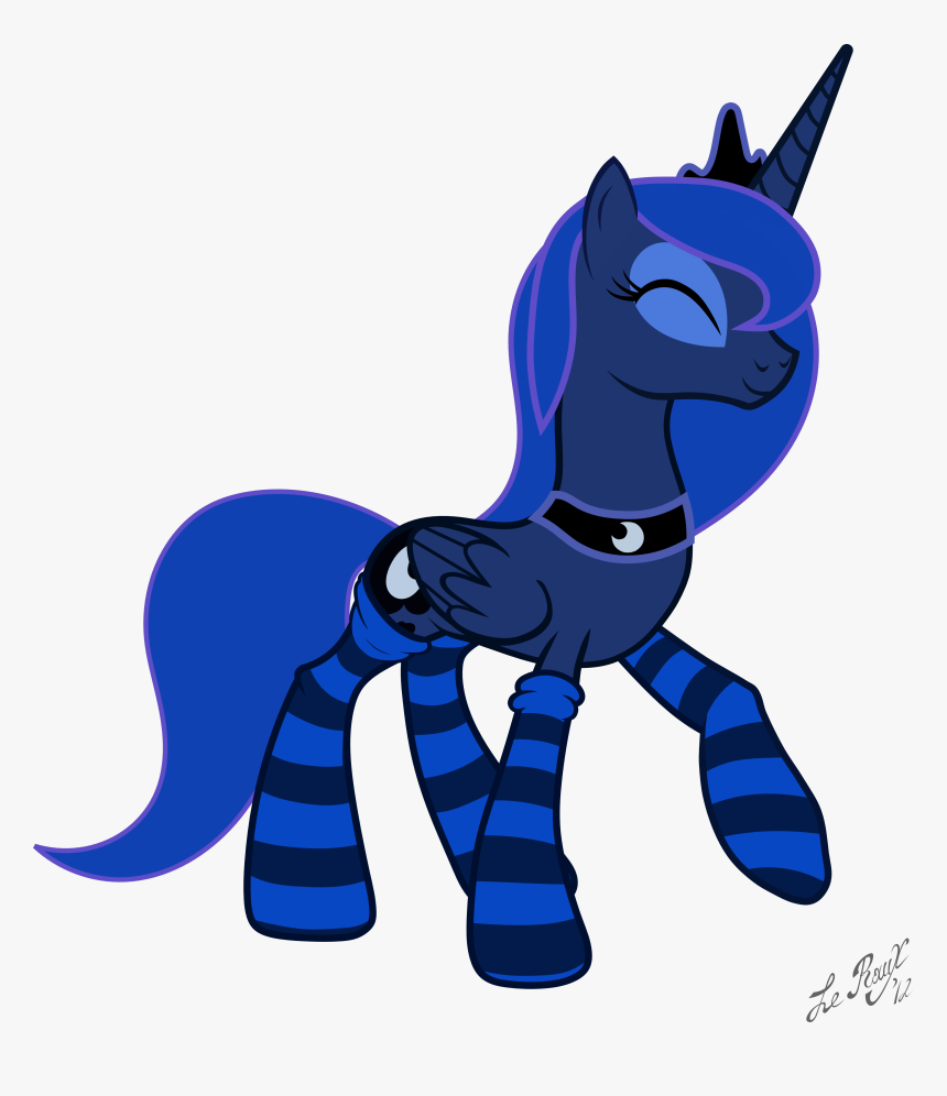 Transparent Luna Clipart - Mlp Pony In Socks, HD Png Download