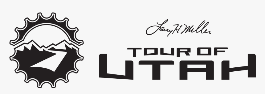 Tour Of Utah Logo Larry H Miller - Larry H Miller Tour Of Utah Logo, HD Png Download