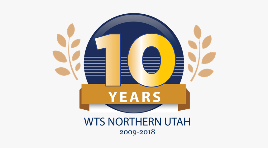 Wts Ten Year Logo - Graphic Design, HD Png Download