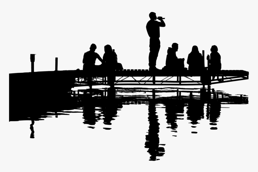 Photography - Lake Silhouette Png, Transparent Png
