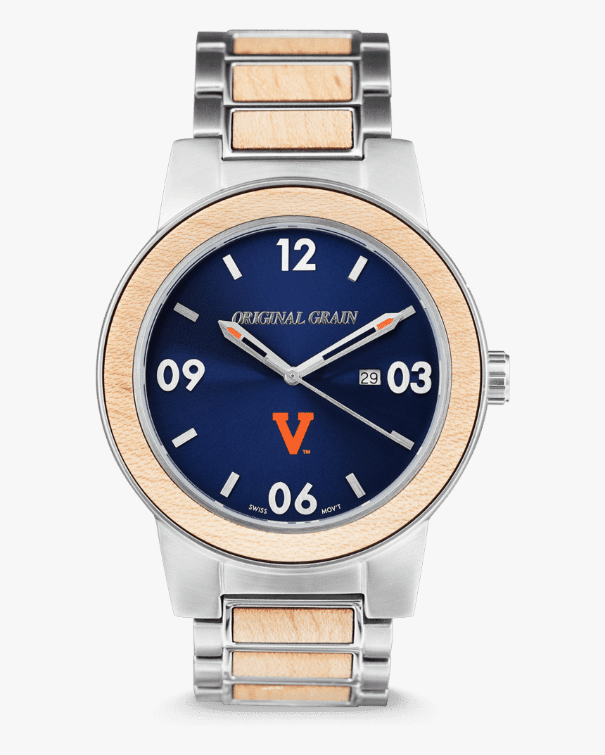 University Of Virginia Barrel Set 47mm - Salvatore Ferragamo F 80 Watch Men, HD Png Download