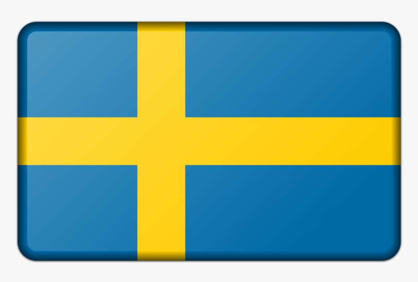 Electric Blue,square,yellow - Swedish Flag Png Transparent, Png Download