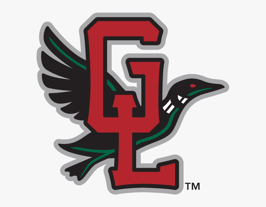 Great Lakes Loon Baseball Logo, HD Png Download