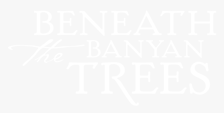 Beneath The Banyan Trees Logo Black And White - Hyatt Regency Logo White, HD Png Download