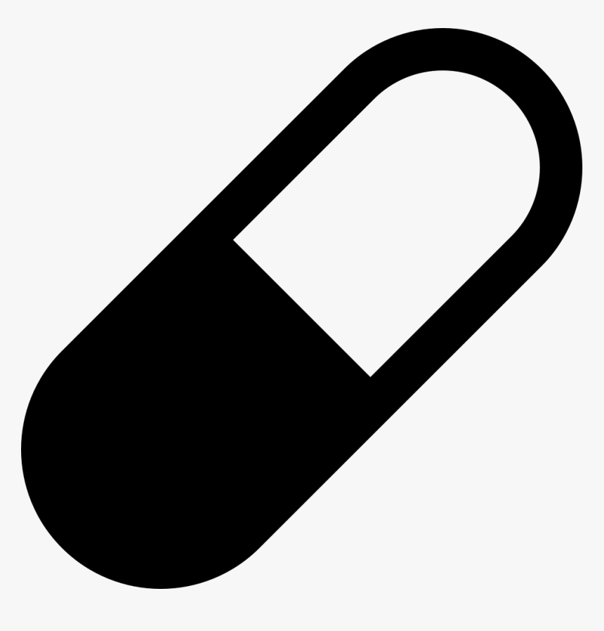 Capsule - Medicine Icon, HD Png Download