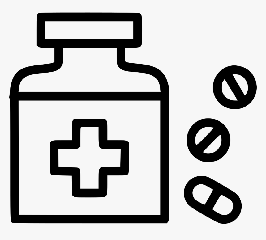 Drug Capsule Pill Medication Medicines Prescribe - Medical Bag Icon Png, Transparent Png