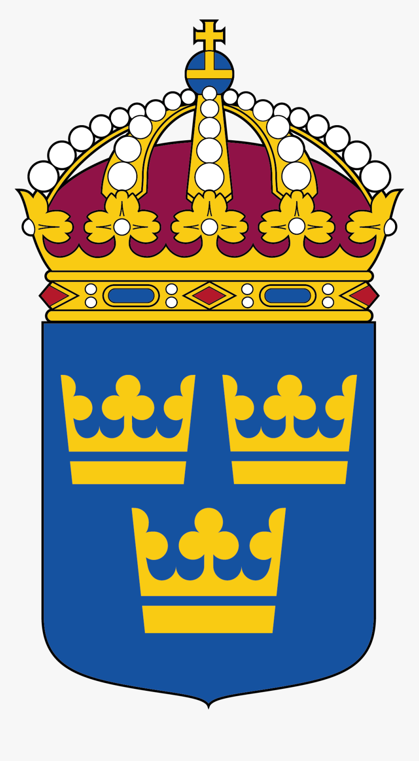 Stockholm, Sweden - Swedish Coat Of Arms, HD Png Download