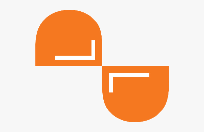 Orange Capsule Icon For Development Practice - Circle, HD Png Download