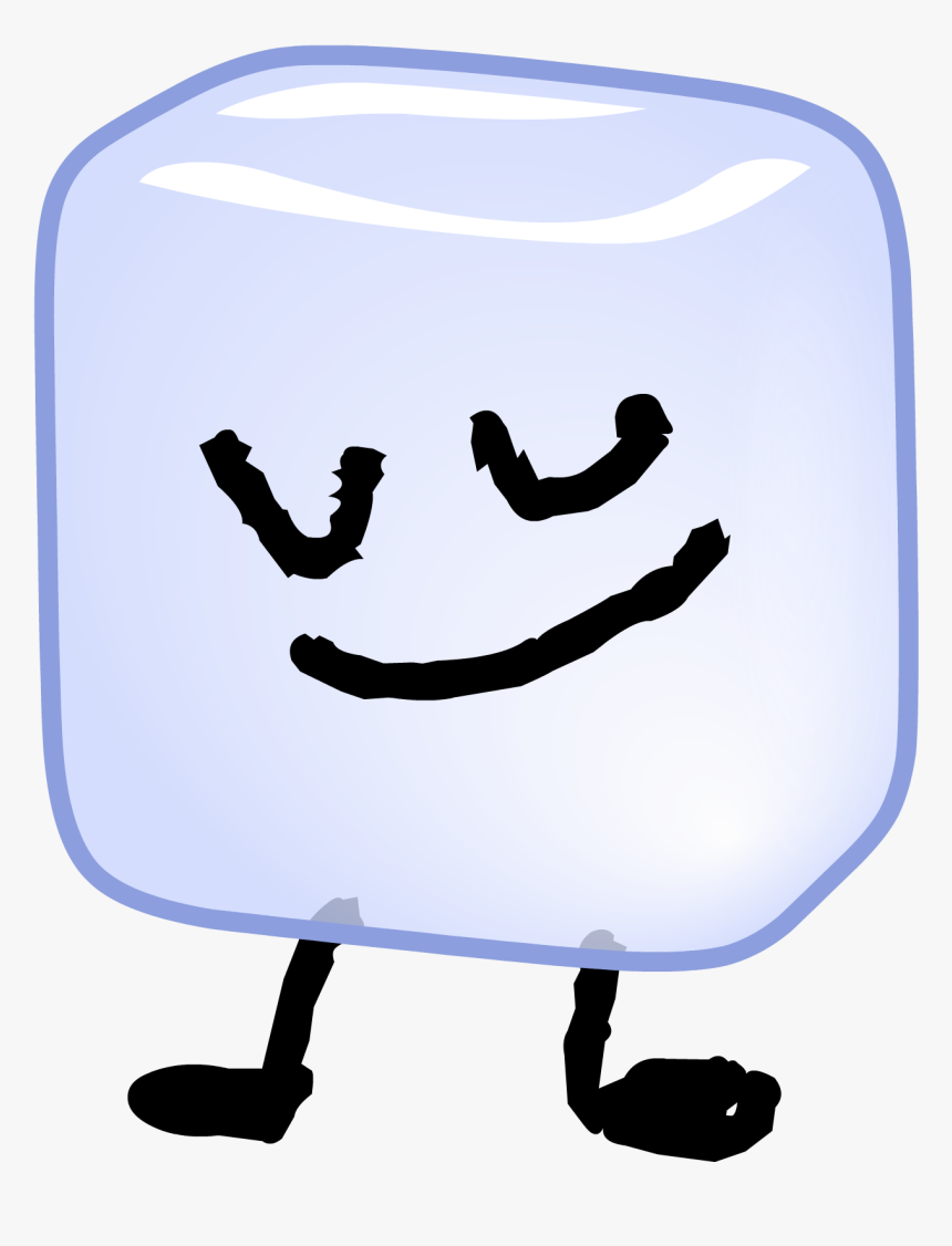 Ice Bag Clipart - Bfb Ice Cube Jr, HD Png Download