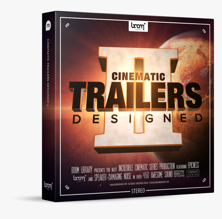 Cinematic Trailers Sound Effects Library Product Box - Poster, HD Png Download