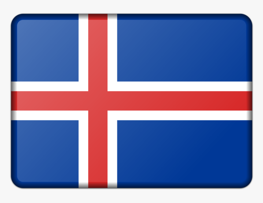 Electric Blue,square,cobalt Blue - Iceland Flag Gif Png, Transparent Png