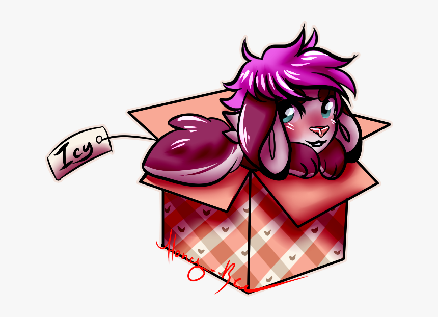 Icy In Box ~ Gifted By Queen - Cartoon, HD Png Download