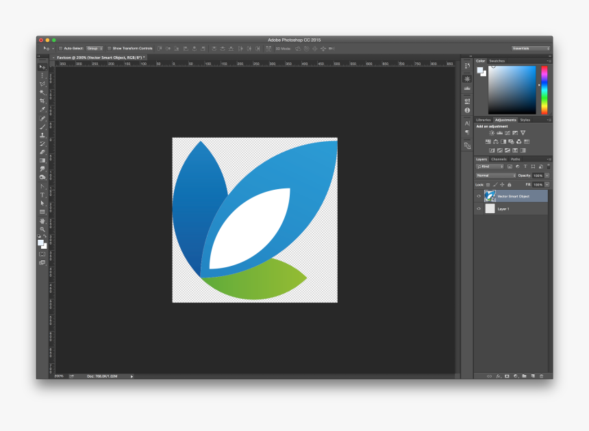 My Icon Design In Photoshop - Make A Good Favicon, HD Png Download