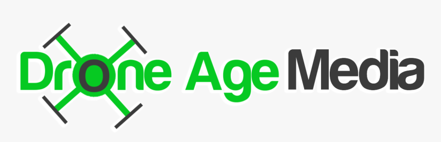 Drone Age Media Logo White, HD Png Download