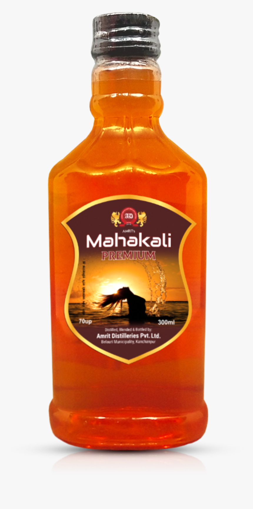 Glass Bottle, HD Png Download