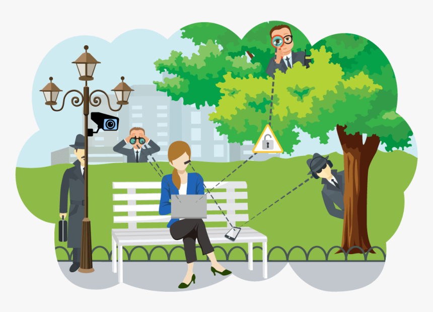 Victig Fbi Background - Cartoon, HD Png Download