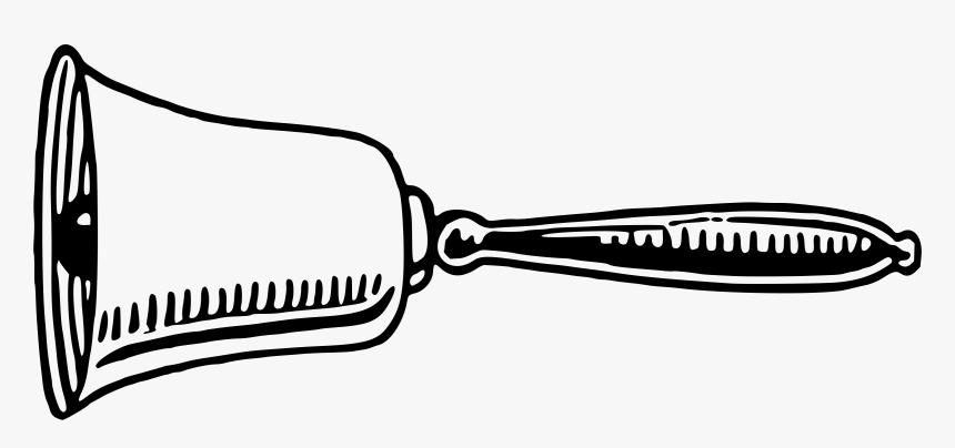 Bell Clipart Hand Bell - Hand Bell Clip Art, HD Png Download