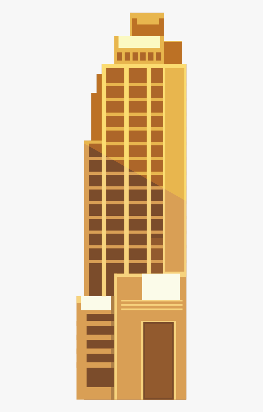 Graphic Royalty Free Download Building Skyscraper Highrise - Hochhaus Png, Transparent Png