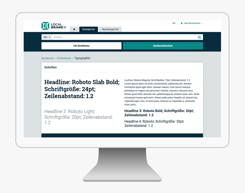 Brand Portal Corporate Design Guidelines - Advertising, HD Png Download