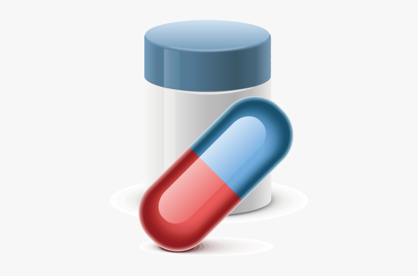 Pharmaceutical Drug Bottle Tablet - Pill, HD Png Download