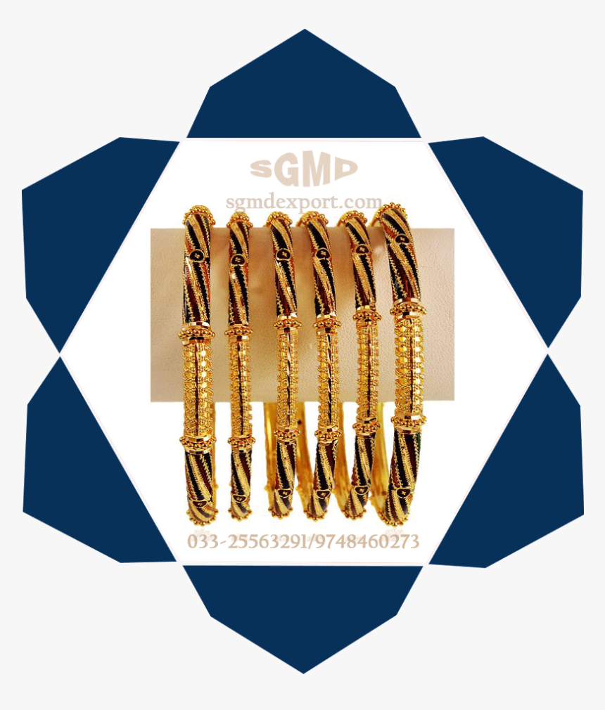Gold Earring Tops Design In Minakari, HD Png Download