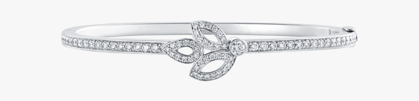 Lily Cluster By Harry Winston, Small Diamond Bangle - Harry Winston Lily Cluster Bracelet, HD Png Download
