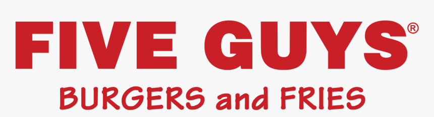 Five Guys Burgers And Fries, HD Png Download