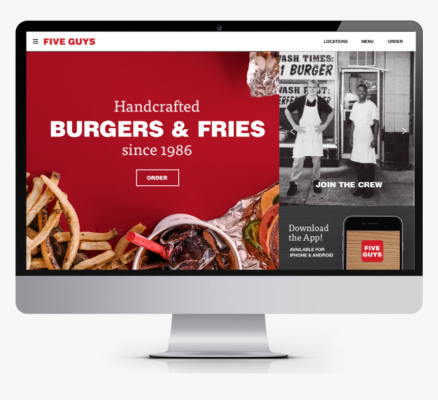Five Guys, HD Png Download