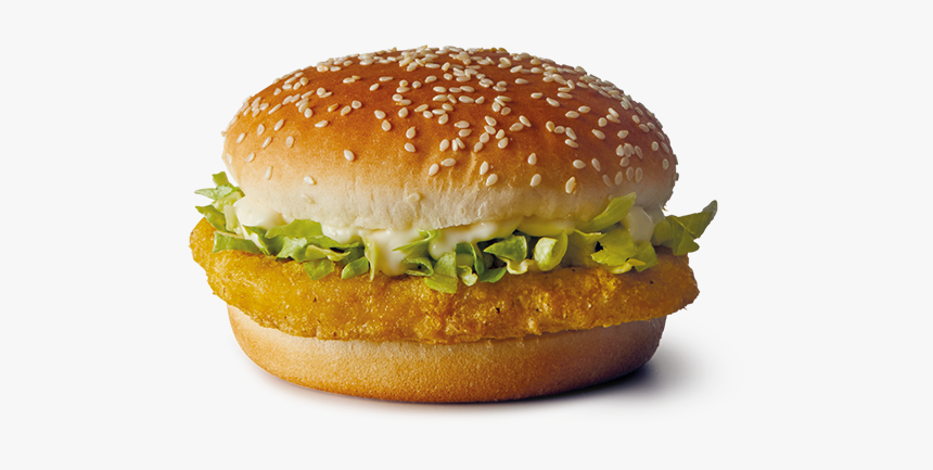 Chicken Burger Maccas, HD Png Download