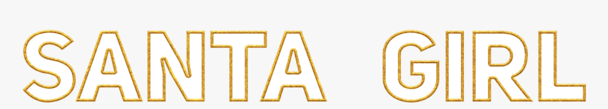 Santa Girl - Poster, HD Png Download