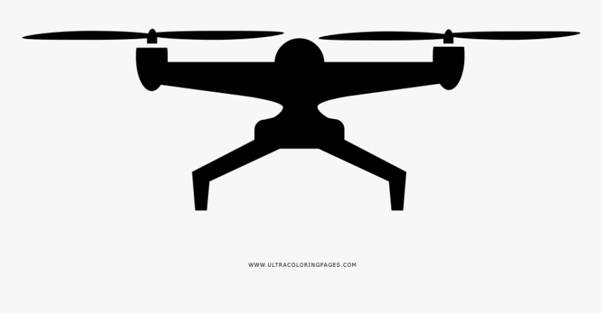 Clip Art Coloring Page Ultra Pages - No Drone Icon Png, Transparent Png