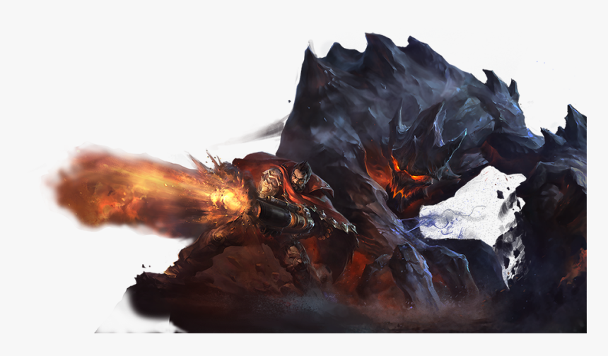 Graves And Malphite - League Of Legends Graves Png, Transparent Png