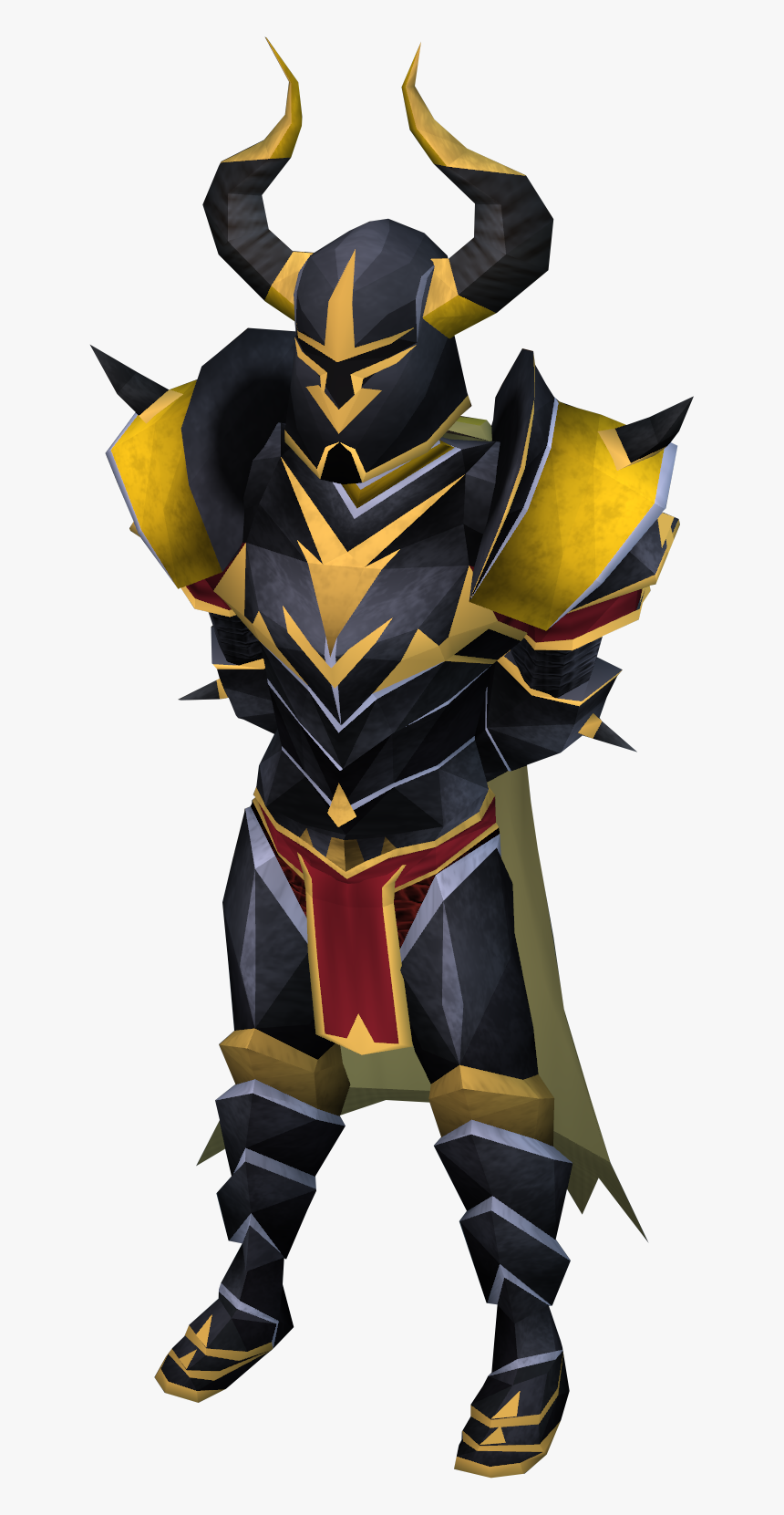 Runescape Black Armour, HD Png Download