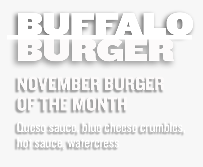 November Burger Of The Month - Poster, HD Png Download
