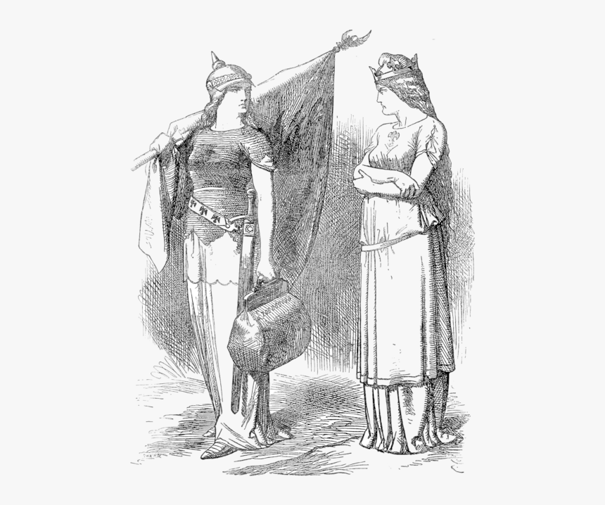 Punch S History Of The Great War P22 - Au Revoir Germany And France, HD Png Download