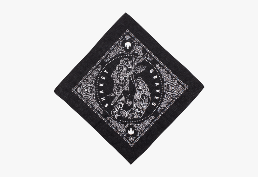 Shakey Graves Ace Of Wands Bandana - Mafia Bandana, HD Png Download