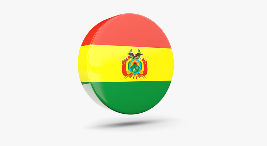Glossy Round Icon 3d - Bolivia 3d Png, Transparent Png