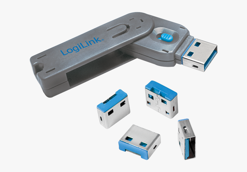 Usb Port Blocker Key, HD Png Download