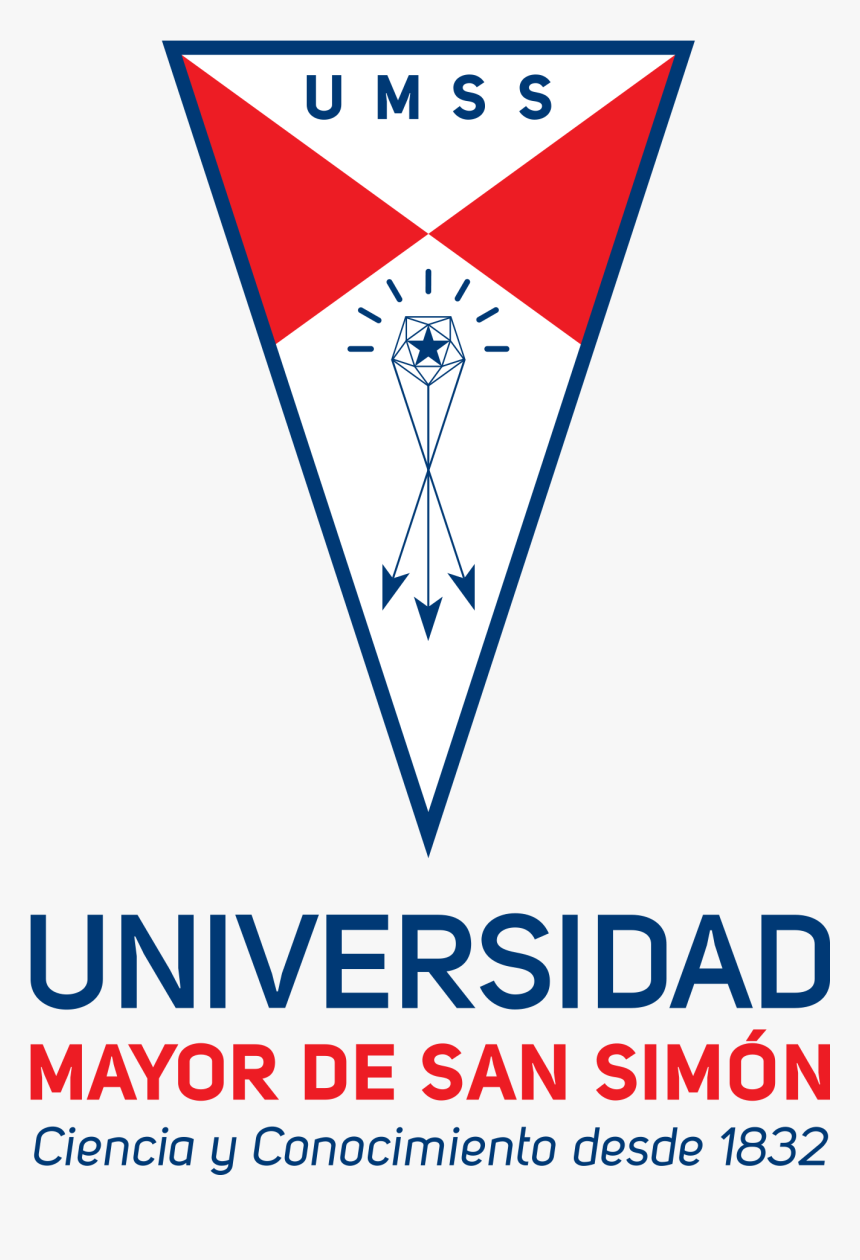 Marca Vertical Universidad Mayor De San Simón Cochabamba - Triangle, HD Png Download