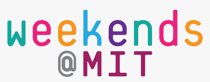 Weekends At Mit Logo - Graphic Design, HD Png Download