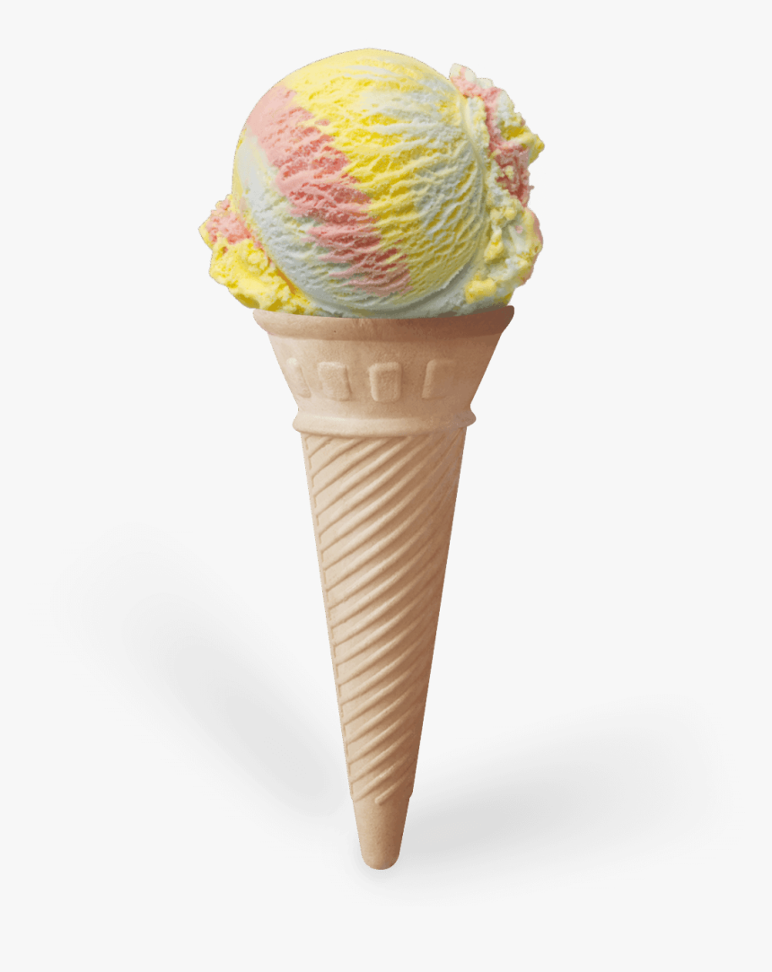 Cone Rainbow 1340 X1340 - Ice Cream Cone, HD Png Download