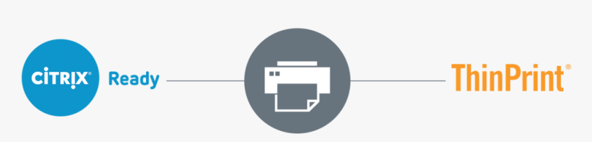 Citrix Printing Optimized By Thinprint - Citrix, HD Png Download