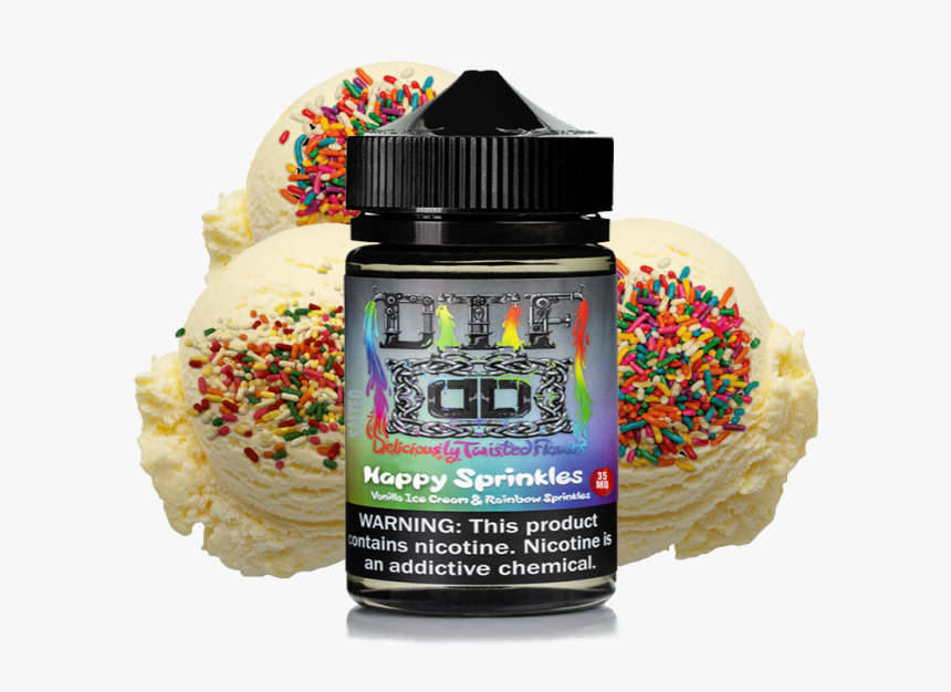 D - T - F - Salt - Happy Sprinkles 30ml - Chocolate, HD Png Download