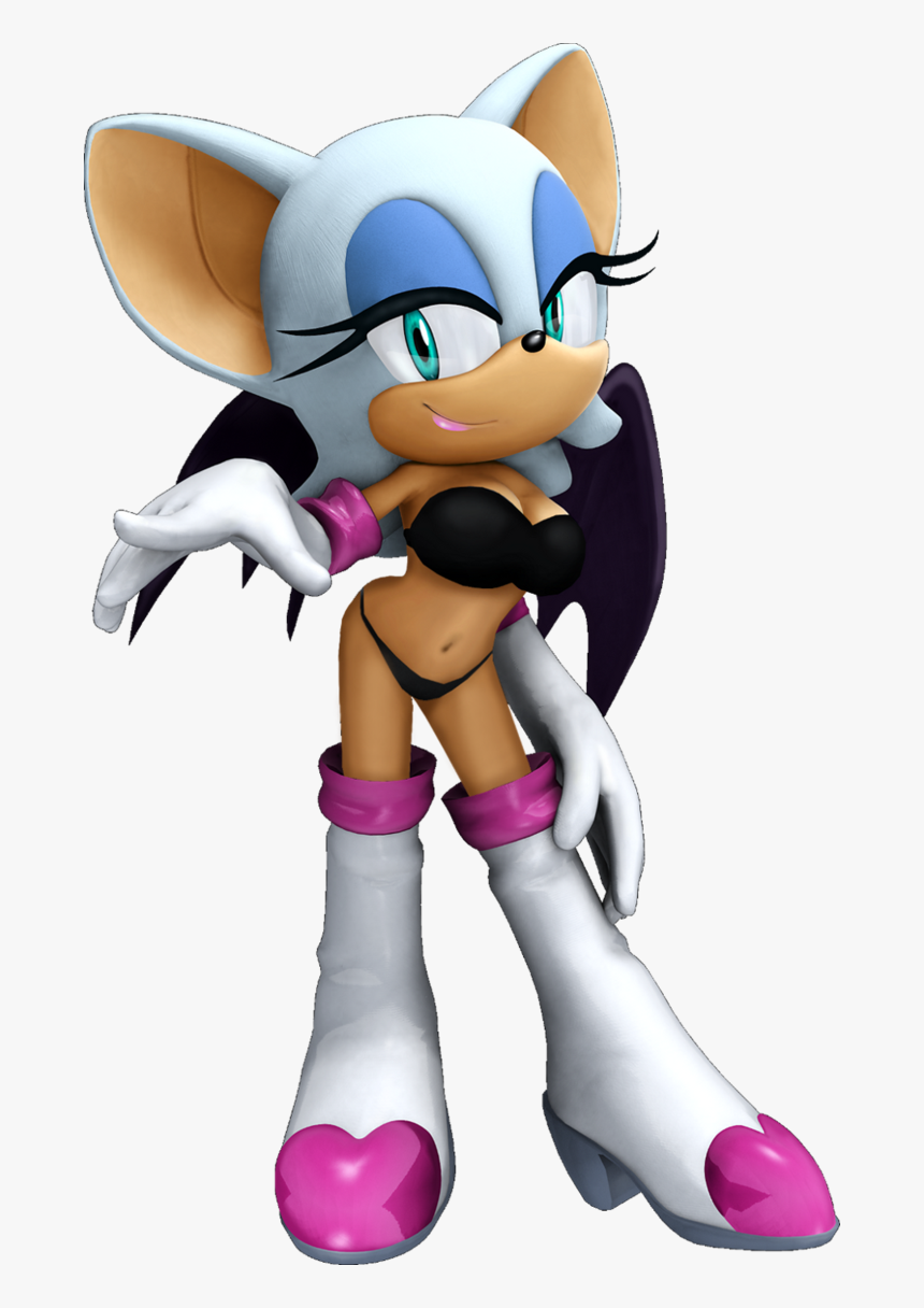 Rouge The Bat - Rouge The Bat Sonic 2006, HD Png Download