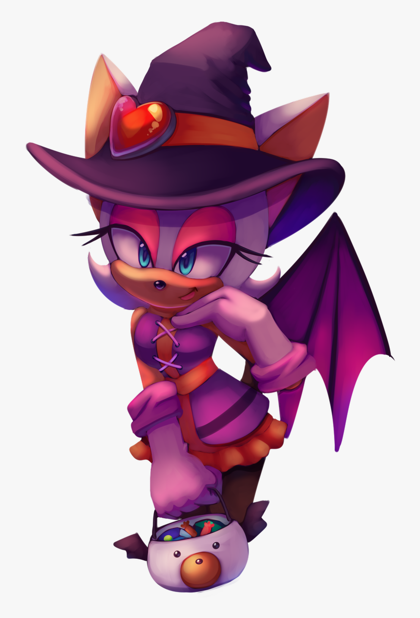 Rouge The Bat Witch, HD Png Download