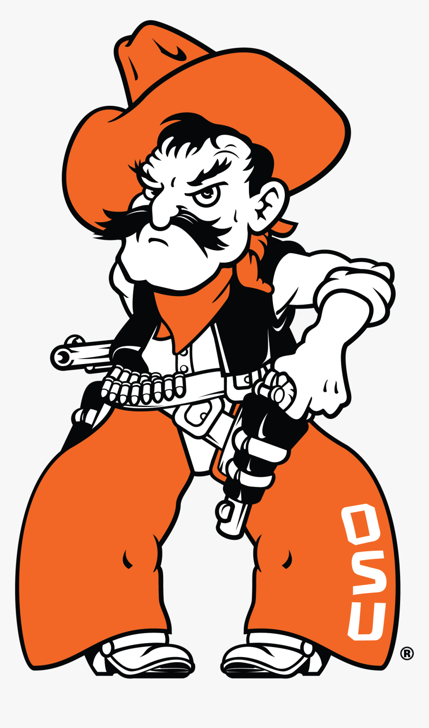 Pistol Pete - Oklahoma State University Cowboys, HD Png Download