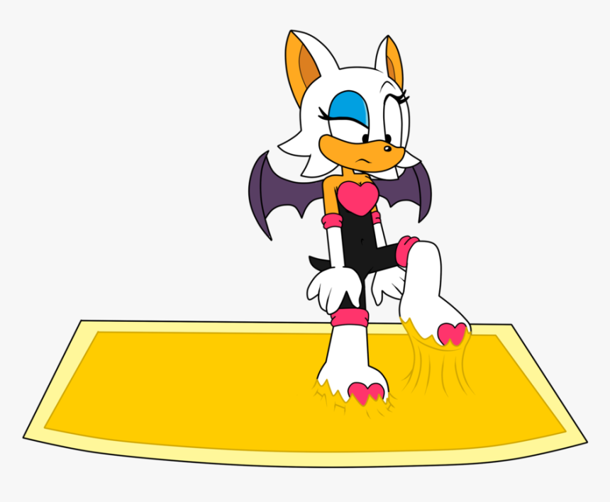 Rouge The Bat In Quicksand, HD Png Download