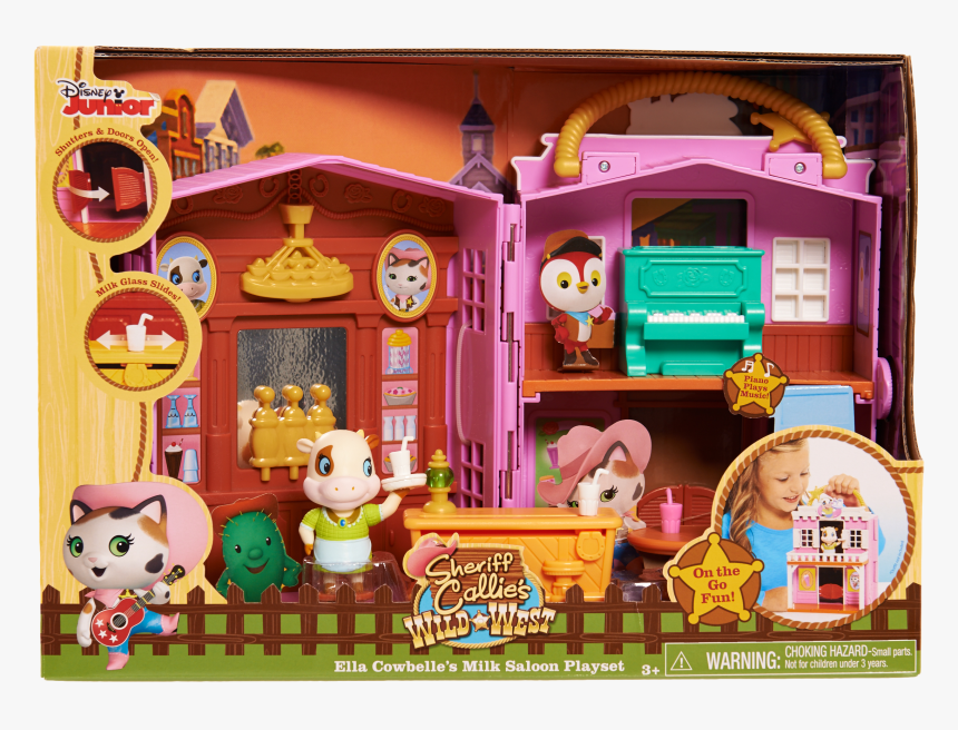 Sheriff Callie Salon Playset, HD Png Download