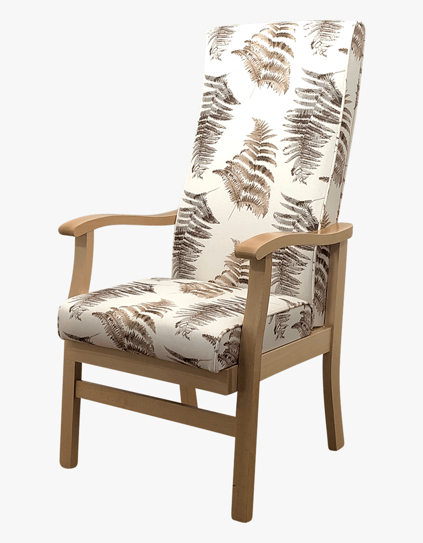 Low / Standard Back Lounge Or Bedside Chair - Chair, HD Png Download