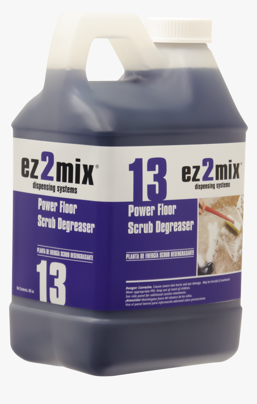 Ez013-480 Power Floor Scrub Degreaser - Bottle, HD Png Download